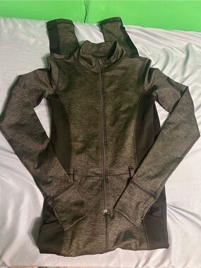 aerie Offline Chillside bodysuit in Dark Charcoal size extra small